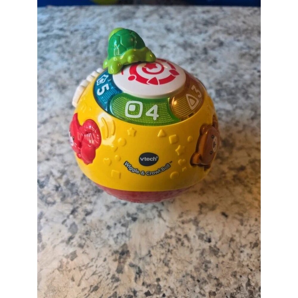 VTech Wiggle Crawl Ball Interactive Light-Up Sound Infant Toddler Toy